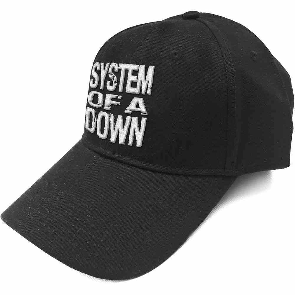 System Of A Down - Stacked Logo Casquette de baseball - Noir